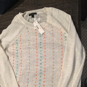 J Crew Sequin Sweater